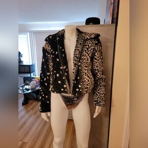 Urban Outfitters Faux Fur Coat 90s inspired y2k Small